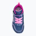 Кросівки дитячі SKECHERS Heart Lights Retro Hearts navy leather/multi trim 5