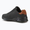 Чоловічі туфлі SKECHERS Uno Suited On Air чорні/каштанові 3