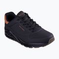 Чоловічі туфлі SKECHERS Uno Suited On Air чорні/каштанові 8