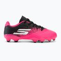 Кросівки футбольні дитячі Skechers Razor Gold 1.5 FG black/pink 2