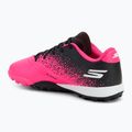 Кросівки футбольні дитячі Skechers Razor Gold 1.5 TF black/pink 3