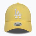 Жіноча бейсболка New Era Wmns Le 940 La Dodgers пастельно-жовта 3