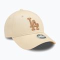 Жіноча бейсболка New Era Wmns Le 940 La Dodgers світло-бежева