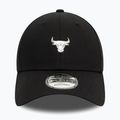 Бейсболка New Era Metallic Pin 940 Bulls чорна 3