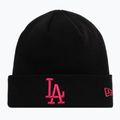 Зимова шапка New Era Le Beanie La Dodgers чорна
