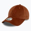 Кепка жіноча New Era Velour Midi 9FORTY New York Yankees brown 2