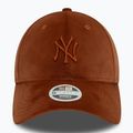 Кепка жіноча New Era Velour Midi 9FORTY New York Yankees brown 3