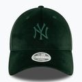 Кепка жіноча New Era Velour Midi 9FORTY New York Yankees dark green 3