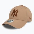 Кепка жіноча New Era Metallic 9FORTY New York Yankees beige 2