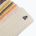 Шапка зимова жіноча New Era Rail Isle Cuff Knit Beanie light beige 3