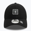 Кепка New Era Metallic Patch 9FORTY Las Vegas Raiders black 3