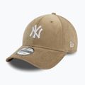 Бейсболка New Era Cord 9FORTY New York Yankees бежева 2