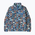 Кофта трекінгова жіноча Patagonia LW Synch Snap-T P/O swallowtail geo/still blue 3