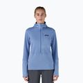 Жіноча софтшелл-куртка Patagonia R1 Hybrid Pullover Hoody темно-синього кольору