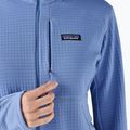 Жіноча софтшелл-куртка Patagonia R1 Hybrid Pullover Hoody темно-синього кольору 7