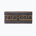 Пов'язка на голову жіноча Patagonia Powder Town park stripe: marlow brown