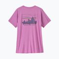 Футболка жіноча Patagonia Cap Cool Daily Graphic Shirt '73 skyline / brisk purple x-dye 5