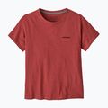 Футболка жіноча Patagonia P-6 Logo Responsibili-Tee potters red 3