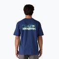 Футболка чоловіча Patagonia Boardshort Logo Pocket Responsibili clement blue 2