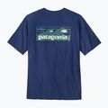 Футболка чоловіча Patagonia Boardshort Logo Pocket Responsibili clement blue 3