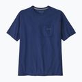 Футболка чоловіча Patagonia Boardshort Logo Pocket Responsibili clement blue 4