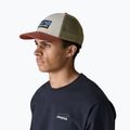 Кепка Patagonia P-6 Logo LoPro Trucker birch white 2