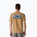 Футболка чоловіча Patagonia P-6 Logo Responsibili-Tee talon gold 2