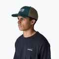 Кепка Patagonia P-6 Logo Trucker cascade green 2