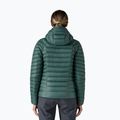 Пуховик жіночий Patagonia Down Sweater Hoody cascade green 3