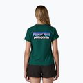 Футболка жіноча Patagonia P-6 Logo Responsibili-Tee cascade green 2