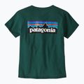 Футболка жіноча Patagonia P-6 Logo Responsibili-Tee cascade green 4