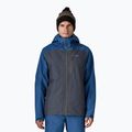Куртка-дощовик чоловіча Patagonia Insulated Powder Town smolder blue w / clement blue