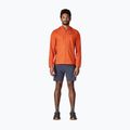 Куртка вітровка чоловіча Patagonia Houdini coral orange 2