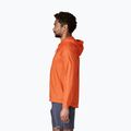 Куртка вітровка чоловіча Patagonia Houdini coral orange 4