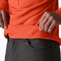 Кофта чоловіча Patagonia R1 Ultralight Hoody coal orange 8