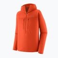 Кофта чоловіча Patagonia R1 Ultralight Hoody coal orange 10