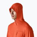 Кофта чоловіча Patagonia Capilene Cool Sun Hoody coal orange/light coal orange x-dye 5