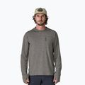 Кофта чоловіча Patagonia Capilene Cool Sun Hoody forge grey/noble grey x-dye