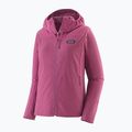 Куртка софтшел жіноча Patagonia R1 CrossStrata Hoody faded magenta