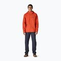 Куртка дощовик чоловіча Patagonia Outdoor Everyday Rain coal orange 2