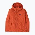 Куртка дощовик чоловіча Patagonia Outdoor Everyday Rain coal orange 6