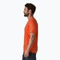 Футболка чоловіча Patagonia Cap Cool Merino Blend Graphic Shirt heritage header/coal orange 2