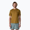 Футболка чоловіча Patagonia Capilene Cool Ultra bobcat brown/light bobcat brown x-dye