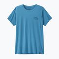 Футболка жіноча Patagonia Capilene Cool Daily - Cloud Crag shore blue/light shore blue x-dye