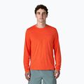 Лонгслів чоловічий Patagonia Capilene Cool Daily - Boardshort Logo orange peel/light orange peel x-dye