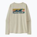 Лонгслів жіночий Patagonia Capilene Cool Daily Shirt - Boardshort Logo dyno white 2