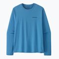 Лонгслів чоловічий Patagonia Capilene Cool Daily - Boardshort Logo shore blue/light shore blue x-dye 6