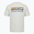 Футболка чоловіча Patagonia Capilene Cool Daily - Boardshort Logo dyno white 2