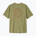 Футболка трекінгова чоловіча Patagonia Cap Cool Daily Shirt - Spoke Stencil gumtree green - light gumtree green x-dye 2