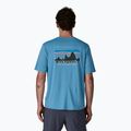 Футболка чоловіча Patagonia Capilene Cool Daily - '73 Skyline shore blue/light shore blue x-dye 3